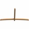 Ekena Millwork Bellingham Timber Gable Bracket, Western Red Cedar, 96"W x 52"H x 3 1/2"D x 3 1/2"F, 13/12 Pitch GBW096X52X0404BEL00SWR - alternate 2